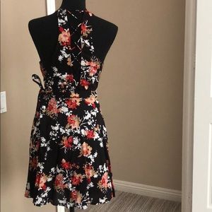 High low wrap Summer dress